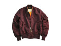 Alpha Industries MA-1 VF 59 Vinröd Dam jackor