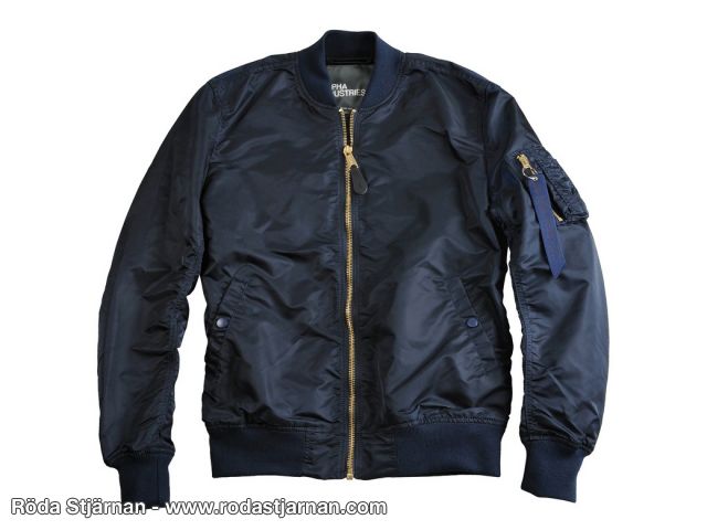 Alpha Industries MA-1 VF LW Rep Blue/Gold jackor