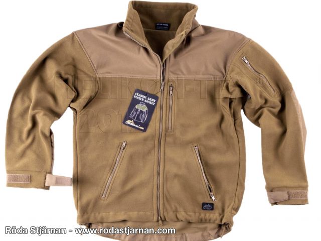 Helikon Tex Classic Army Fleecejacka Coyote Utgående Röda Helikon Tex Classic Army Fleecejacka Coyote Utgående Röda