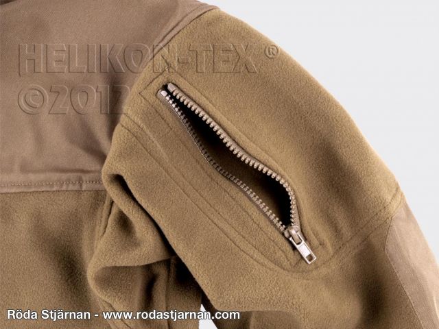 Helikon Tex Classic Army Fleecejacka Coyote Utgående Röda Helikon Tex Classic Army Fleecejacka Coyote Utgående Röda