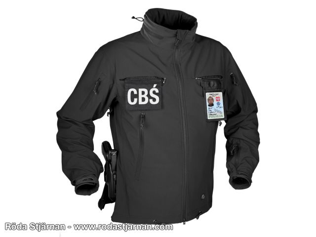 Helikon Tex Cougar Svart Röda Stjärnan Allt inom airsoft Taktisk jacka fleece Svart Röda Stjärnan Allt inom