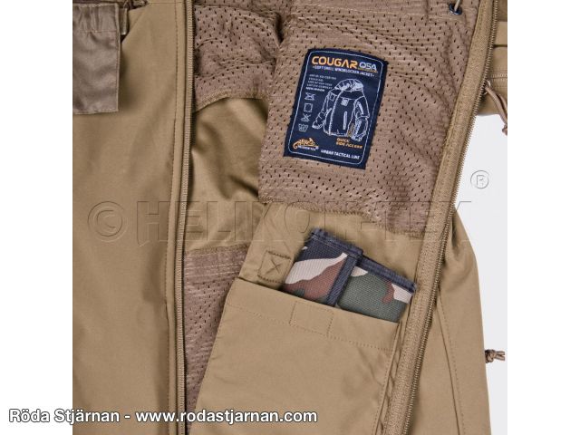 Helikon Tex Cougar Svart Röda Stjärnan Allt inom airsoft Taktisk jacka fleece Svart Röda Stjärnan Allt inom