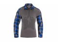 Invader Gear Flanell Combat Shirt Blå jackor