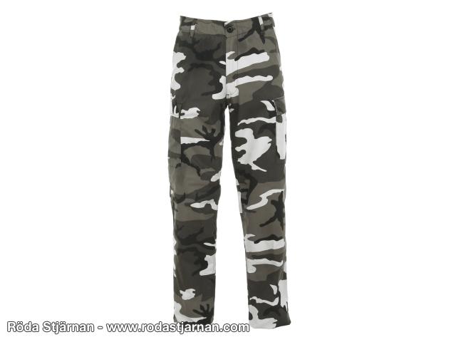 White City Camo BDU cargo byxor byxor