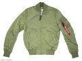 Alpha Industries MA-1 TT Sage Green Ladies jakker