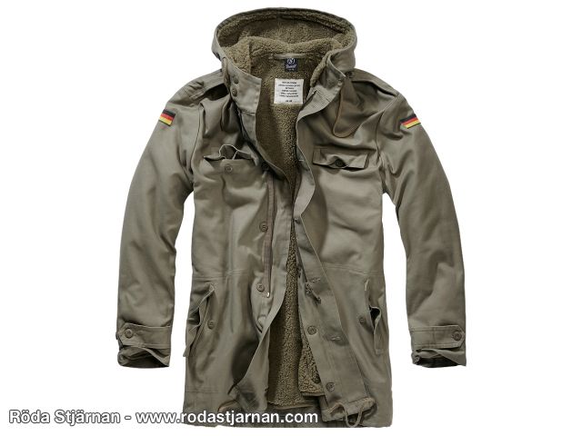 Brandit Bundeswehr Parka Oliven jakker