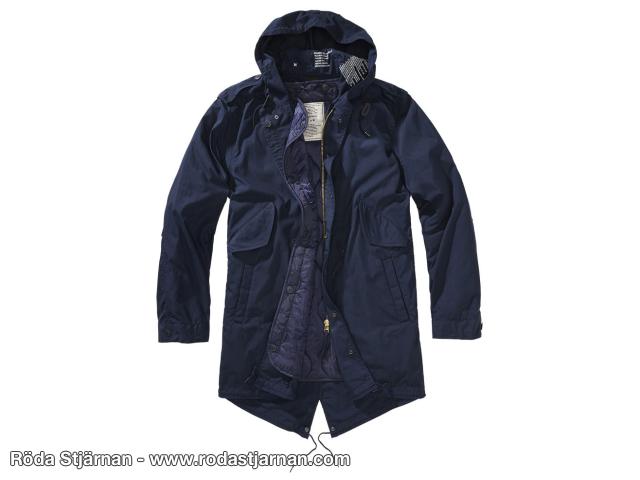 Brandit US M51 fishtail parka marineblå jakker