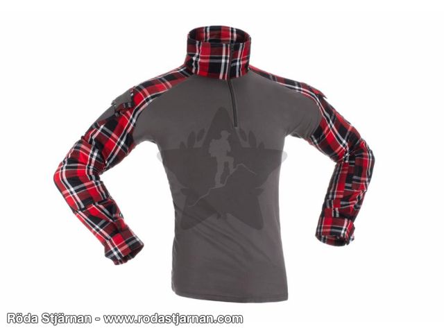 Invader Gear Flanell Combat Shirt Röd