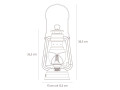 Feuerhand LED lantern Baby Special 276 BW Olive Green infinitely dimmable lantern