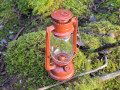 Metaloglobus 107 Hurricane lantern Unused Red kerosene lamp