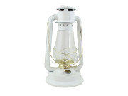 Strömshaga Hurricane lantern Large White with brass