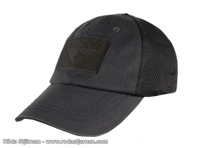 CONDOR Mesh Tactical Cap Svart