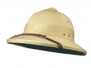 Tropisk hjelm Safari lue Khaki