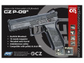 ASG CZ P-09 Luftpistol CO2 4,5 mm blowback luftpistol