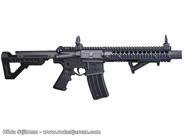 Crosman Full Auto DPMS SBR 4.5mm CO2 Luftgevär luftgevär