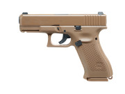 Glock 19X FDE 4.5mm NBB luftpistol