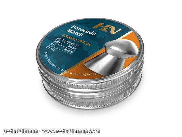 H&N Baracuda Match 4,5 mm diaboler 400 stk kuler