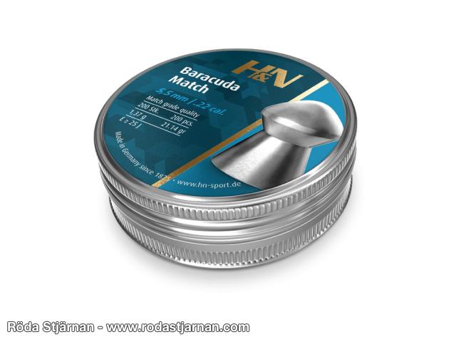 H&N Baracuda Match 5,5 mm 200st diaboler ammunition