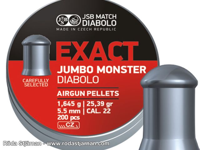 JSB Exact Jumbo Monster 5.52mm 200st