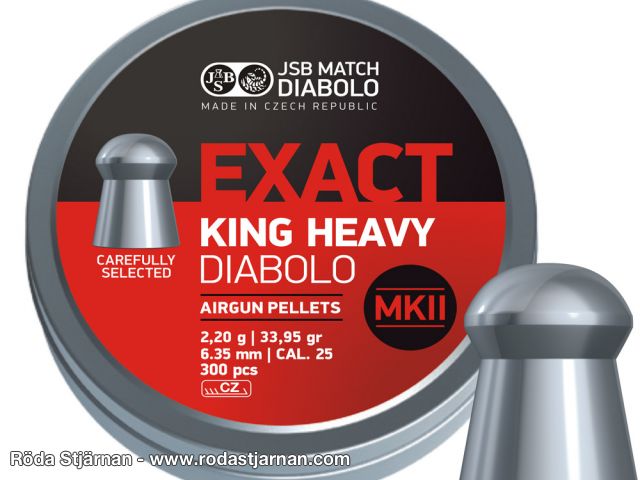 JSB Exact King Heavy MKII 6.35mm