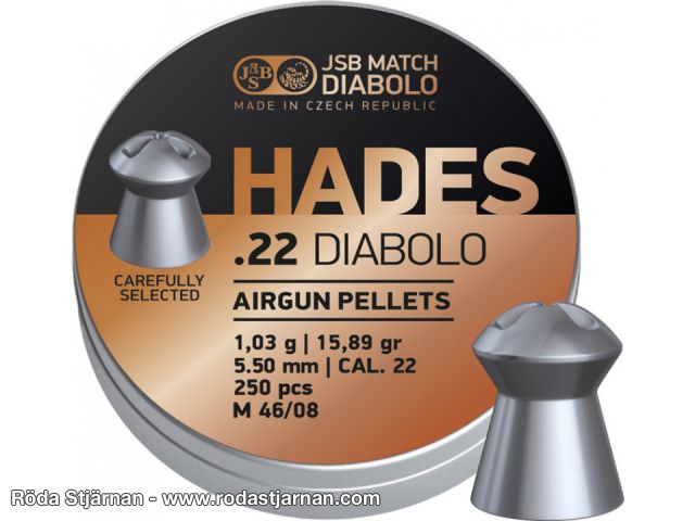 JSB Hades 5.5mm 250st