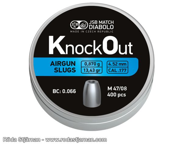 JSB KO Slugs 4.52mm 400st