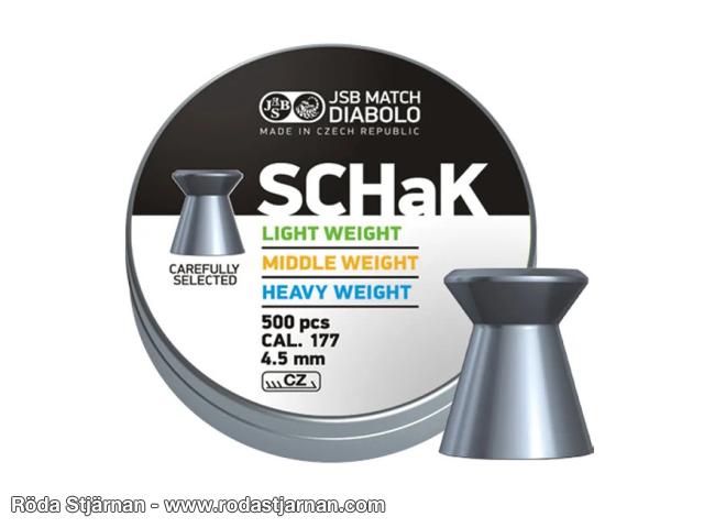 JSB Schak Yellow diaboler 4,50 mm 0,520 g 500 st ammunition