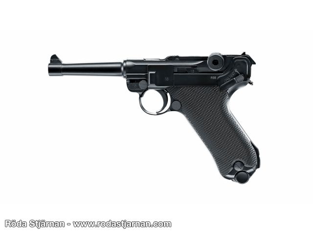 KWC P08 CO2 4.5mm GBB luftpistol