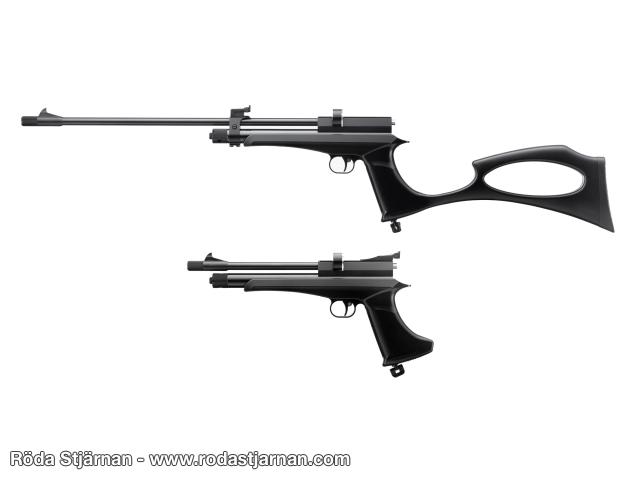 Snowpeak CP2 5.5mm Diabolo luftpistol