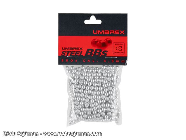 Umarex 4.5mm BB Stålrudnkulor 0.50g 500st