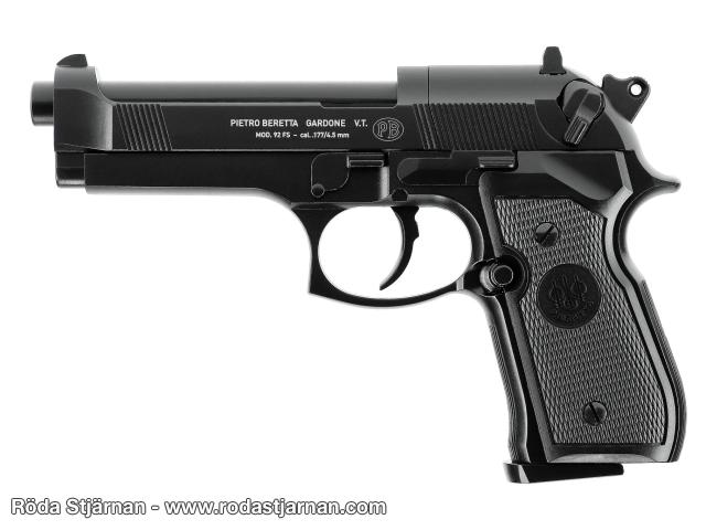 Umarex Beretta MOD. 92 FS CO2-luftpistol 4,5 mm diabol svart luftpistol