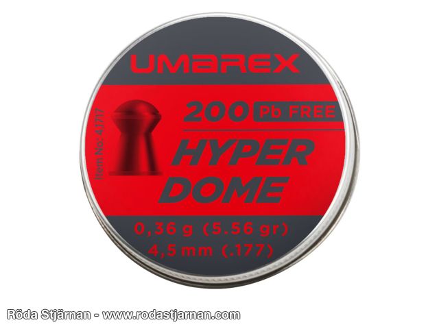 Umarex Hyperdome blyfria diaboler 4.5mm 200st ammunition