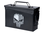Ammunitionslåda metall Cal .30 punish skull
