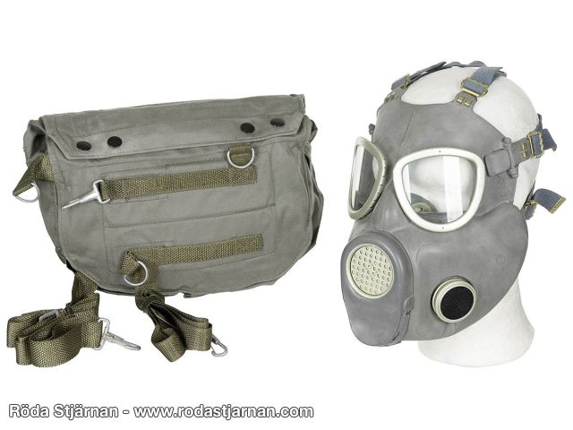 Polsk Gasmask MP4 Nyskick gasmasker