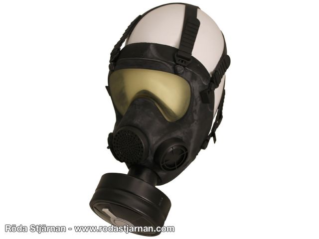 Polsk Skyddsmask MP-5 Gul lins Dimmig gasmasker