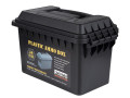 Fosco Ammunition Box in Plastic .50 Black ammo box