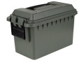 Fosco Ammunition Box in Plastic .50 Green ammo box