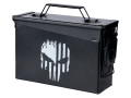 Metal Ammunition Box Cal .30 Punish Skull ammo box