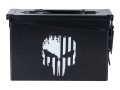 Metal Ammunition Box Cal .30 Punish Skull ammo box