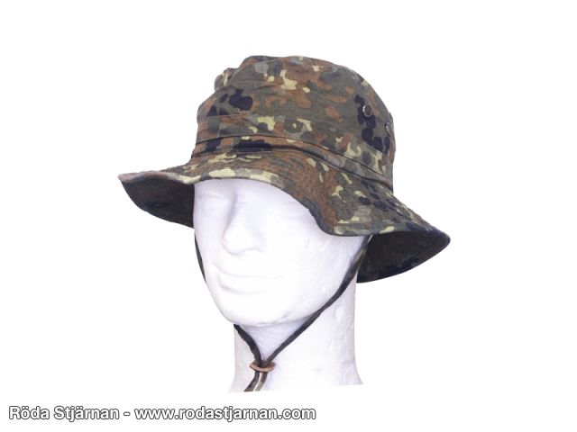 Original Boonie Hat Bundeswehr Flecktarn boonies och fiskehattar
