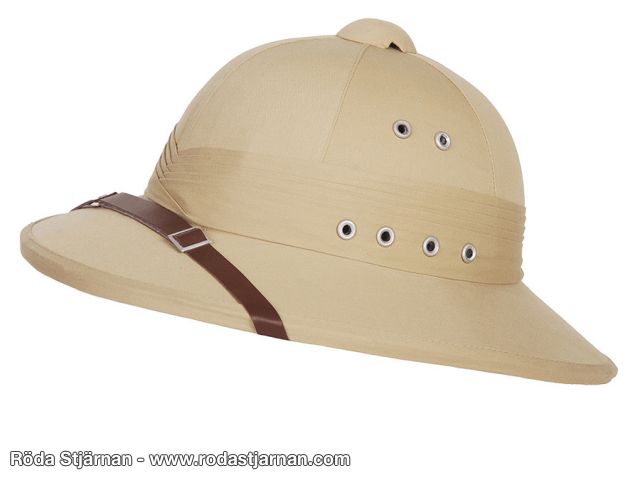 Safarihatt khaki tropikhjälm safari & skärmmössor