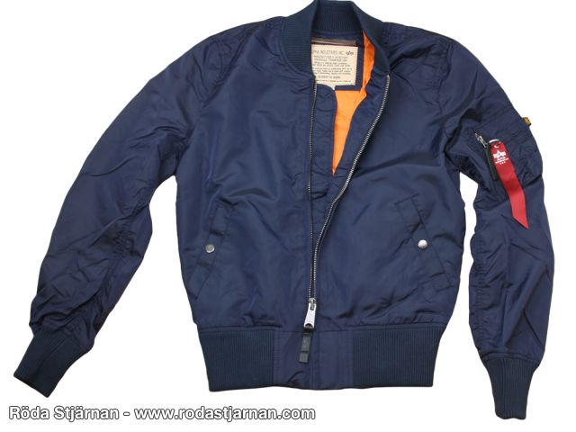 Alpha Industries MA-1 TT Rep Blue okategoriserat