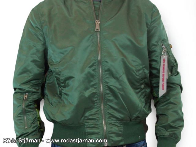 Alpha Industries MA-1 TT Reversible Camo Sage Green okategoriserat