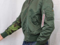 Alpha Industries MA-1 TT Reversible Camo Sage Green okategoriserat