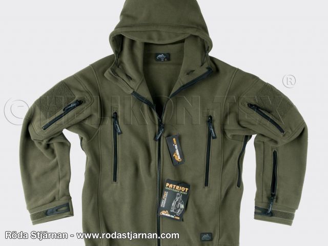 Helikon Tex Patriot Heavy Fleecejacka OD UTGÅENDE Röda Helikon Tex Patriot Heavy Fleecejacka OD UTGÅENDE Röda