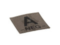 Claw Gear A Neg Blodgrupp RAL7013 patch