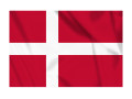 Danish Flag 1X1.5m