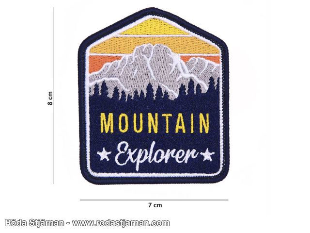 Mountain Explorer Textilpatch