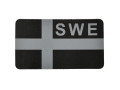 REDeye Swedish flag IR 50X30 Black patches