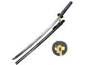 Snake Eye katana with wooden support
